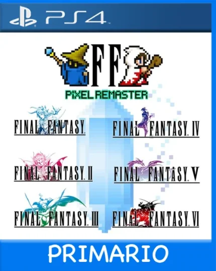 Ps4 Digital FINAL FANTASY I-VI Bundle Primario
