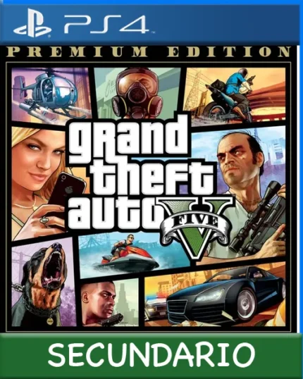 Ps4 Digital Grand Theft Auto V: Premium Edition Secundario
