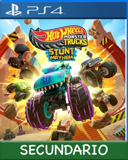 Ps4 Digital Hot Wheels Monster Trucks: Stunt Mayhem Secundario