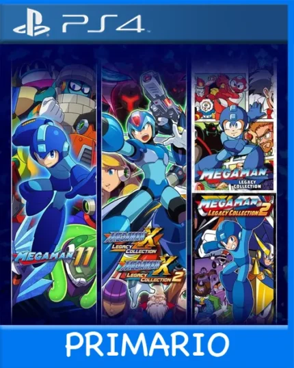 Ps4 Digital Mega Man 30th Anniversary Bundle Primario