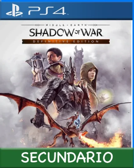 Ps4 Digital Middle-earth: Shadow of War Definitive Edition Secundario