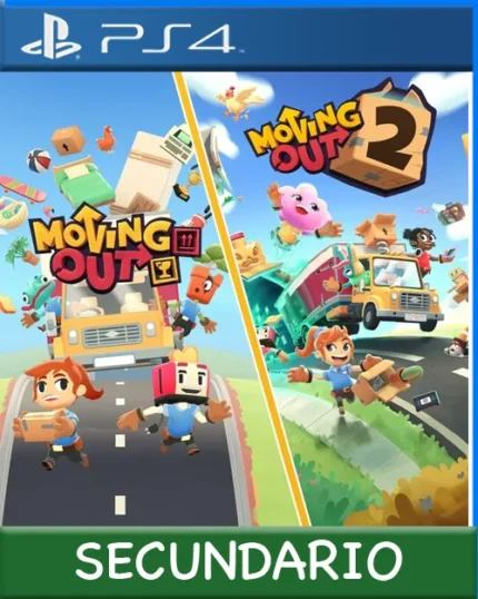 Ps4 Digital Moving Out + Moving Out 2 Bundle Secundario