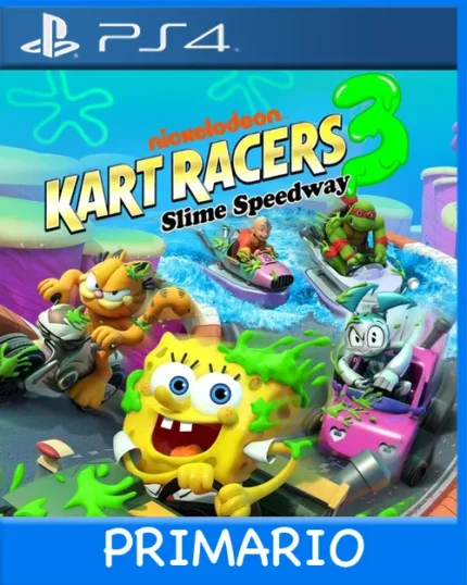 Ps4 Digital Nickelodeon Kart Racers 3: Slime Speedway Primario