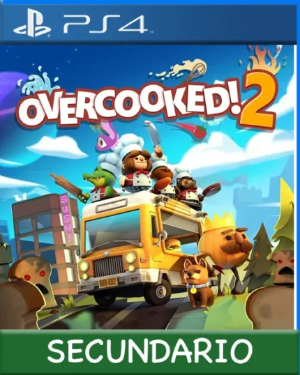 Ps4 Digital Overcooked! 2 Secundario
