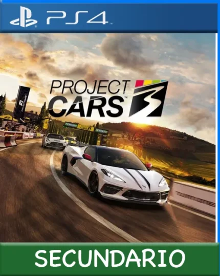 Ps4 Digital Project CARS 3 Secundario