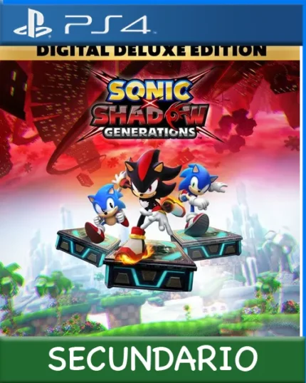 Ps4 Digital SONIC X SHADOW GENERATIONS Digital Deluxe Edition Secundario