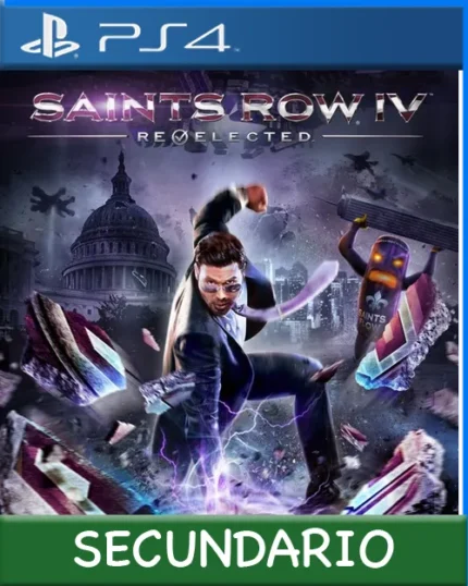 Ps4 Digital Saints Row IV Re-Elected Secundario