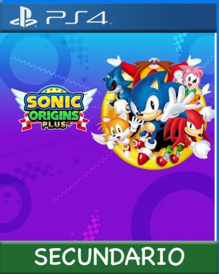 Ps4 Digital Sonic Origins Plus Secundario