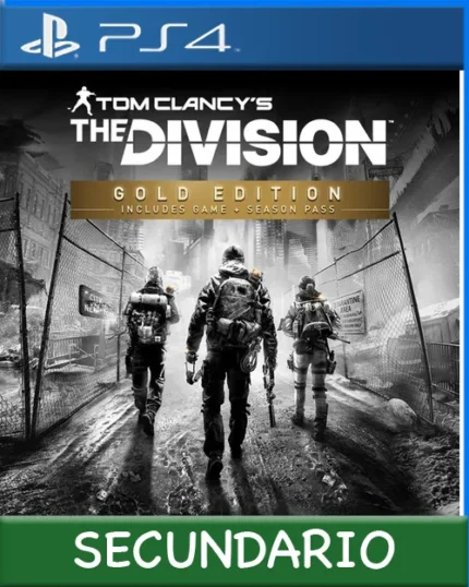 Ps4 Digital Tom Clancys The Division Gold Edition Secundario