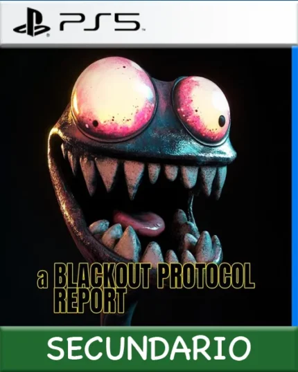 Ps5 Digital A Blackout Protocol Report Secundario