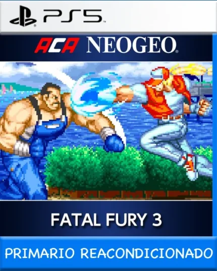 Ps5 Digital ACA NEOGEO FATAL FURY 3 Primario Reacondicionado