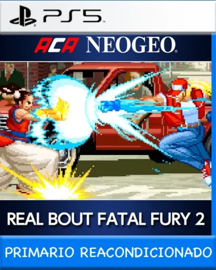Ps5 Digital ACA NEOGEO REAL BOUT FATAL FURY 2 Primario Reacondicionado