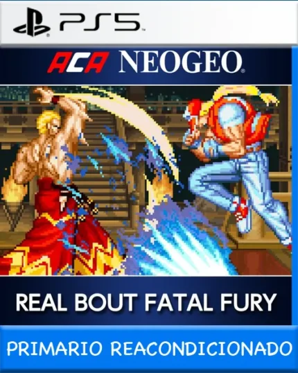 Ps5 Digital ACA NEOGEO REAL BOUT FATAL FURY Primario Reacondicionado