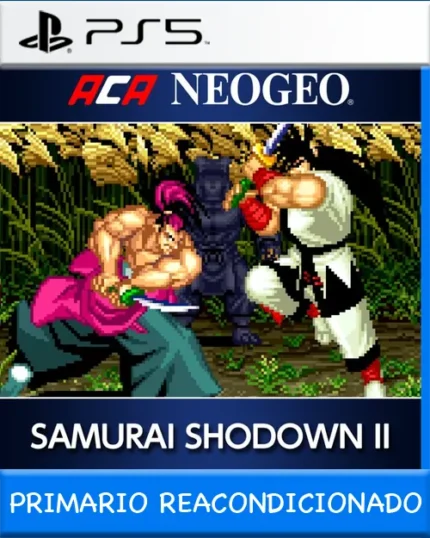 Ps5 Digital ACA NEOGEO SAMURAI SHODOWN II Primario Reacondicionado