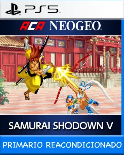 Ps5 Digital ACA NEOGEO SAMURAI SHODOWN V Primario Reacondicionado
