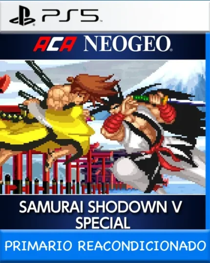 Ps5 Digital ACA NEOGEO SAMURAI SHODOWN V SPECIAL Primario Reacondicionado