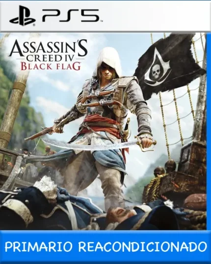 Ps5 Digital Assassins Creed IV Black Flag Primario Reacondicionado