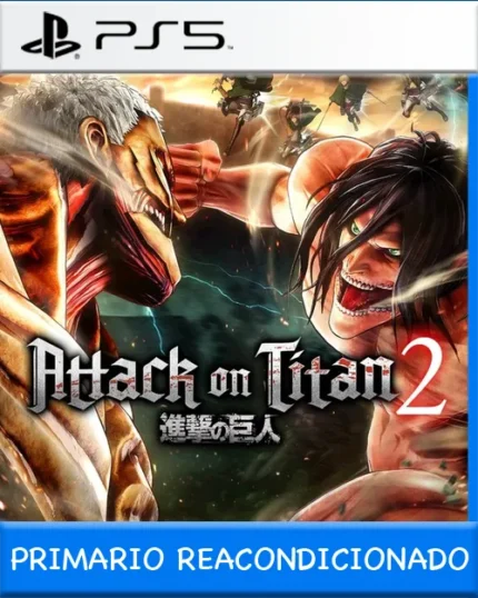 Ps5 Digital Attack on Titan 2 Primario Reacondicionado