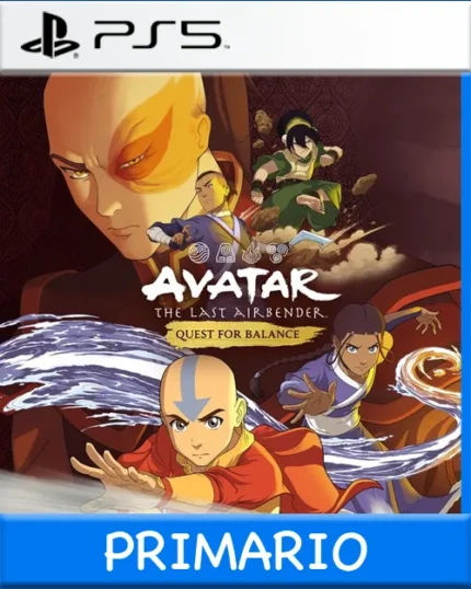 Ps5 Digital Avatar The Last Airbender: Quest for Balance Primario