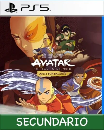 Ps5 Digital Avatar The Last Airbender: Quest for Balance Secundario