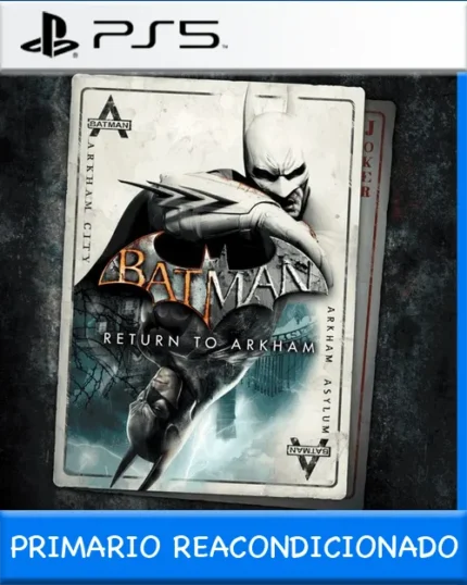 Ps5 Digital Batman: Return to Arkham Primario Reacondicionado