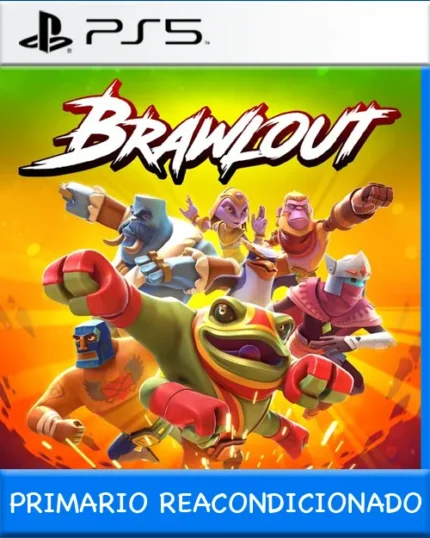 Ps5 Digital Brawlout Primario Reacondicionado