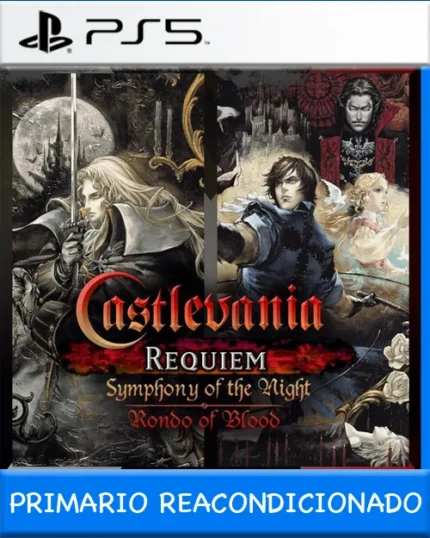 Ps5 Digital Castlevania Requiem: Symphony of the Night & Rondo of Blood Primario Reacondicionado