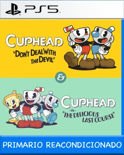 Ps5 Digital Cuphead & The Delicious Last Course Primario Reacondicionado