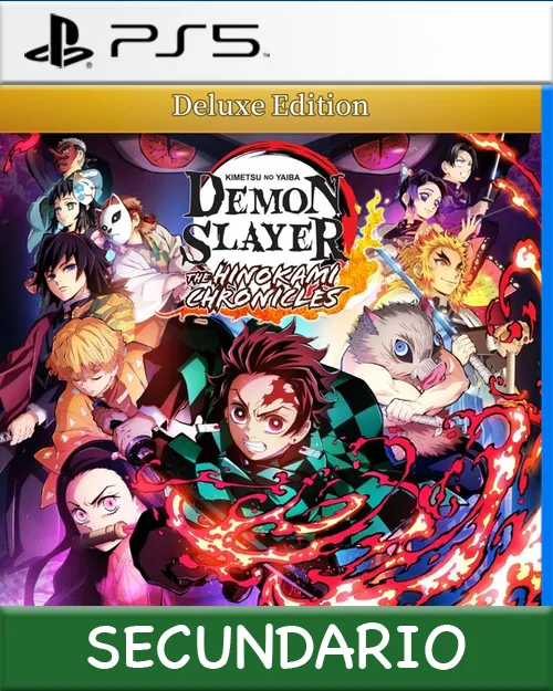 Ps5 Digital Demon Slayer Kimetsu no Yaiba The Hinokami Chronicles Deluxe Edition Secundario DigitalMarket Store Tienda Virtual | 2025