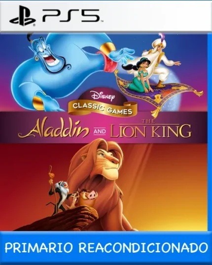 Ps5 Digital Disney Classic Games: Aladdin and The Lion King Primario Reacondicionado