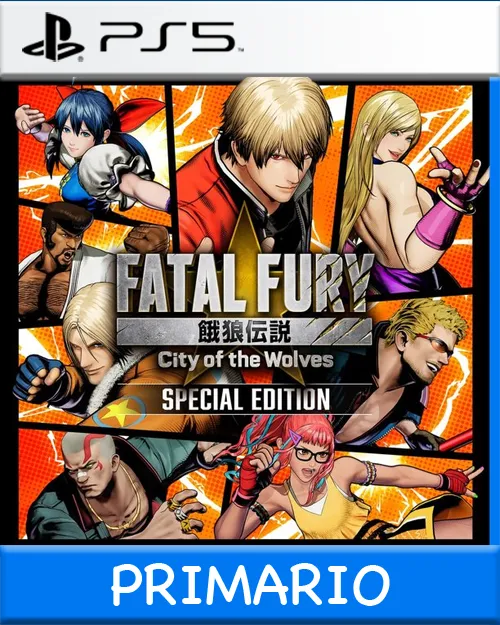 Ps5 Digital FATAL FURY City of the Wolves Special Edition Primario DigitalMarket Store Tienda Virtual | 2025