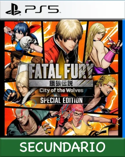 Ps5 Digital FATAL FURY: City of the Wolves - Special Edition Secundario