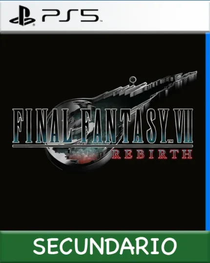 Ps5 Digital FINAL FANTASY VII REBIRTH Secundario