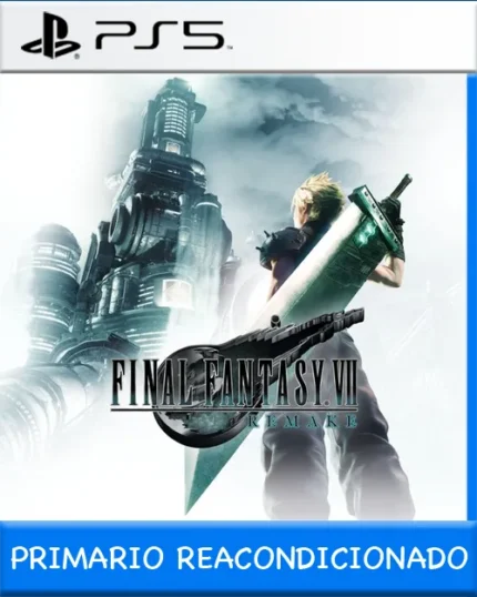 Ps5 Digital FINAL FANTASY VII REMAKE Primario Reacondicionado