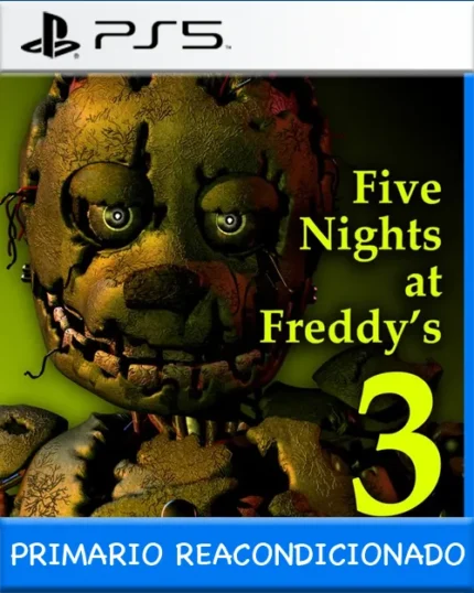 Ps5 Digital Five Nights at Freddy's 3 Primario Reacondicionado