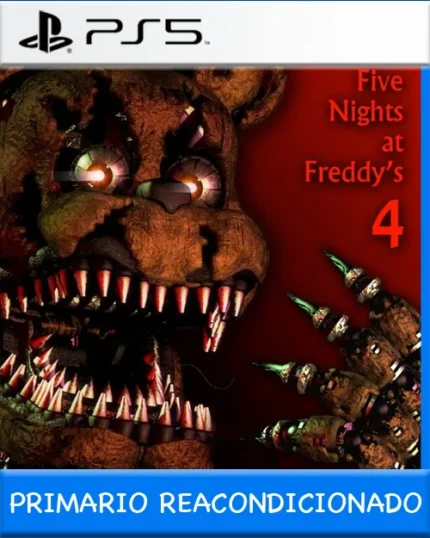 Ps5 Digital Five Nights at Freddy's 4 Primario Reacondicionado