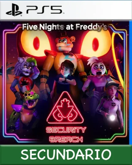 Ps5 Digital Five Nights at Freddy's: Security Breach Secundario