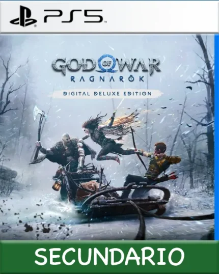 Ps5 Digital God of War Ragnarök Digital Deluxe Edition Secundario
