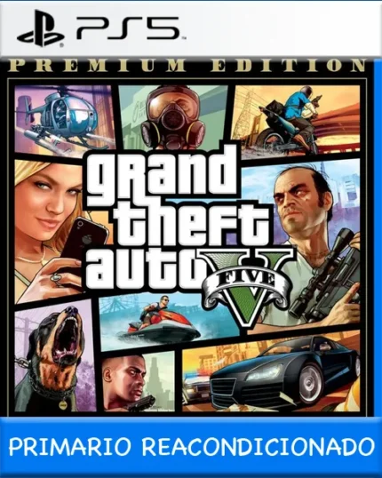 Ps5 Digital Grand Theft Auto V: Premium Edition Primario Reacondicionado