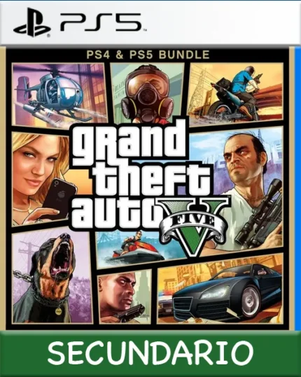 Ps5 Digital Grand Theft Auto V Secundario