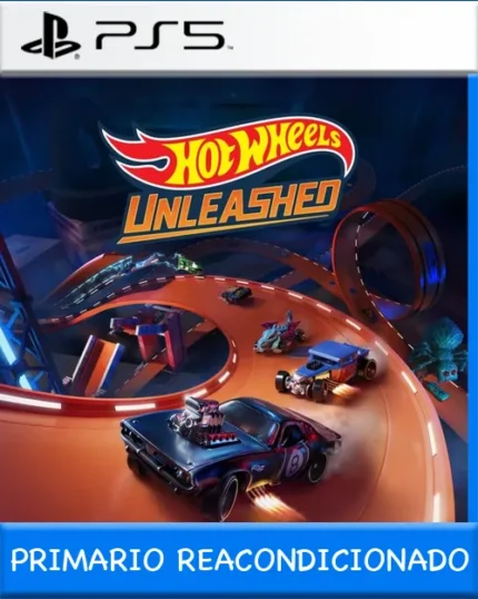 Ps5 Digital HOT WHEELS UNLEASHED Primario Reacondicionado