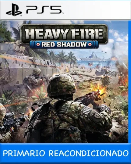 Ps5 Digital Heavy Fire: Red Shadow Primario Reacondicionado