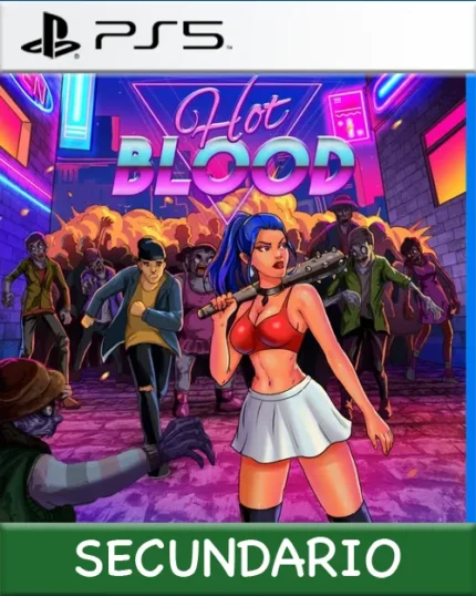 Ps5 Digital Hot Blood Secundario