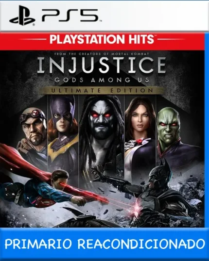 Ps5 Digital Injustice: Gods Among Us Ultimate Edition Primario Reacondicionado