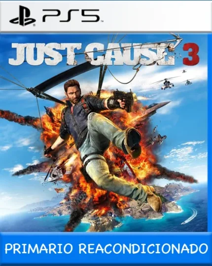 Ps5 Digital Just Cause 3 Primario Reacondicionado