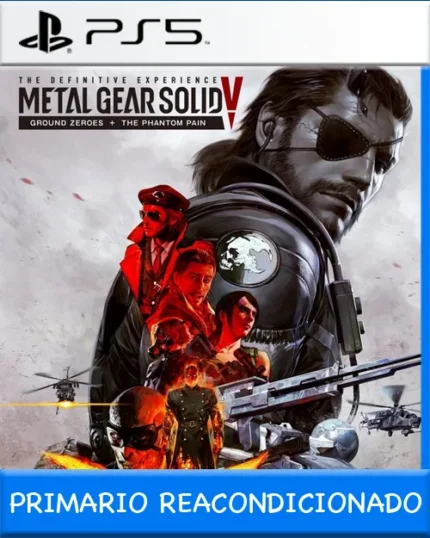 Ps5 Digital METAL GEAR SOLID V: THE DEFINITIVE EXPERIENCE Primario Reacondicionado
