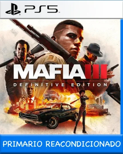 Ps5 Digital Mafia III: Definitive Edition Primario Reacondicionado