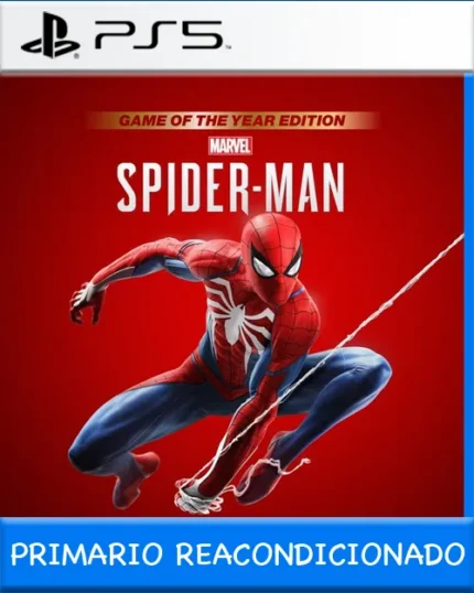 Ps5 Digital Marvel's Spider-Man: Game of the Year Edition Primario Reacondicionado