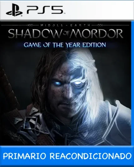 Ps5 Digital Middle-earth: Shadow of Mordor - Game of the Year Edition Primario Reacondicionado