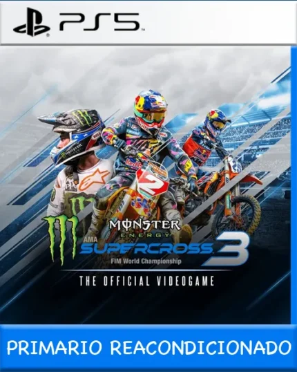 Ps5 Digital Monster Energy Supercross - The Official Videogame 3 Primario Reacondicionado